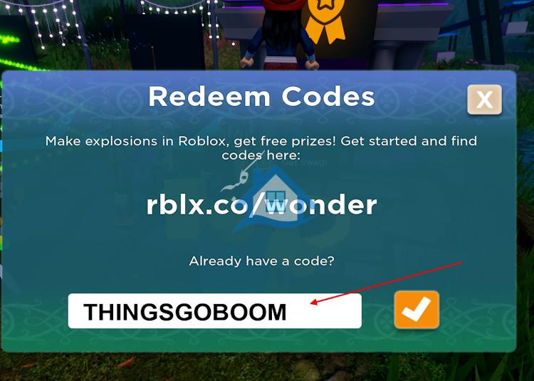 Redeem Mansion of wonder Roblox کد تبلیغاتی