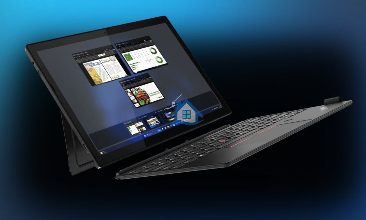 لپ تاپ جدید Lenovo 2024 AI ThinkPad X12 Detachable Gen 2 در MWC 2024 منتشر شد