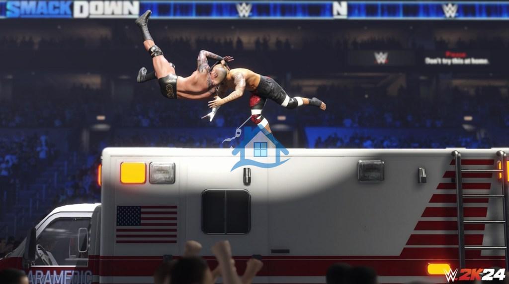 مسابقه آمبولانس WWE 2K24