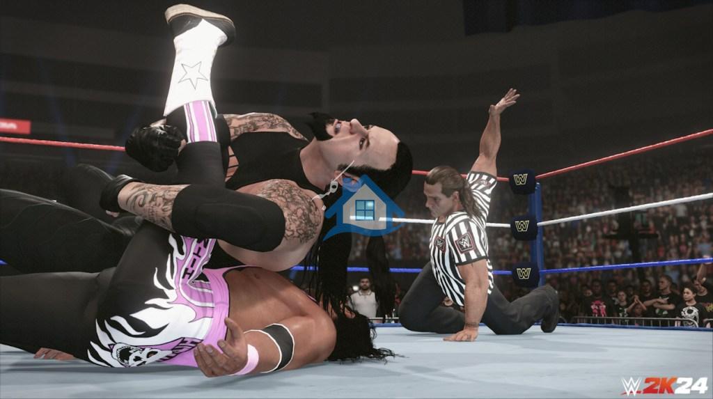 WWE 2K24 Undertaker vs Bret داور ویژه مهمان