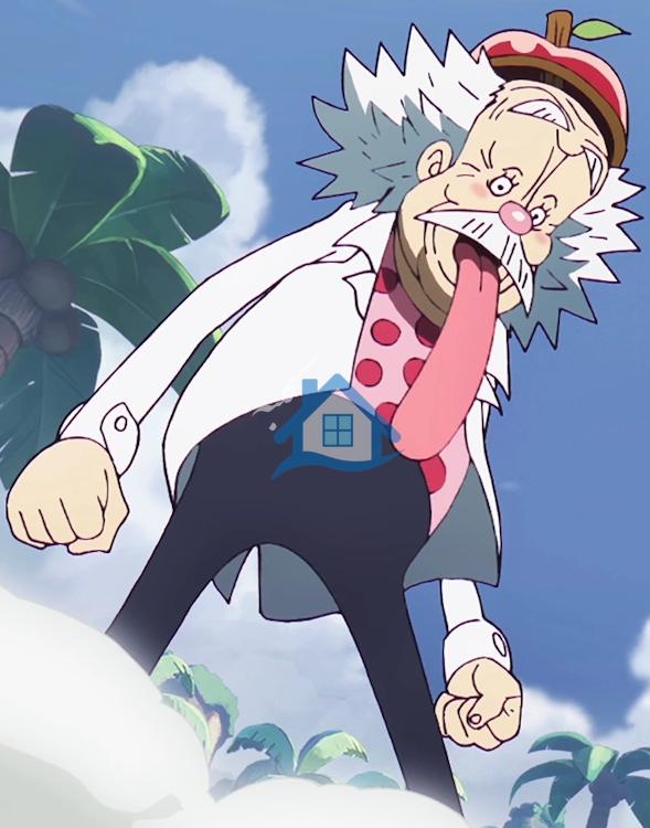 دکتر وگاپانک در انیمیشن One Piece.