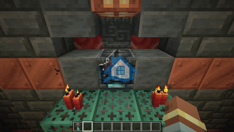 بیرون انداختن اقلام شوم طاق در Minecraft 1.21