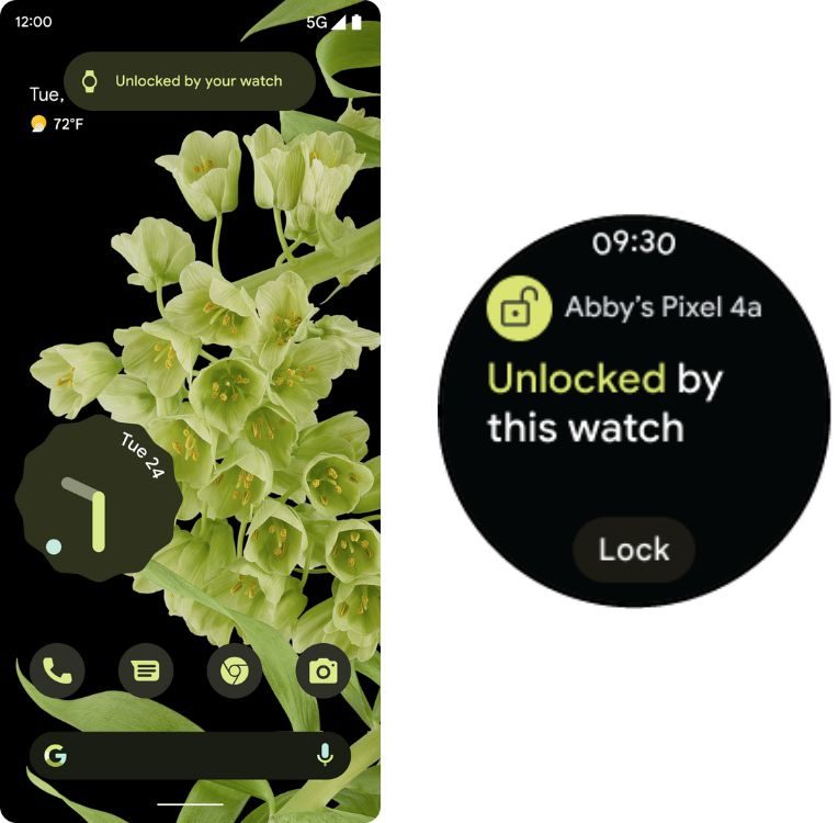 Watch Unlock - هرگز ساعت پیکسل نخرید